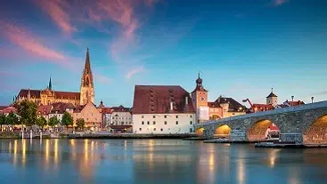 Spedition Regensburg mit Transportlaufzeiten und Preisen bei Cargoboard