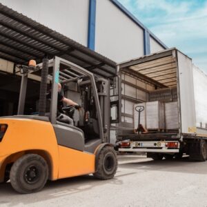 Lademeter-LKW Beladung