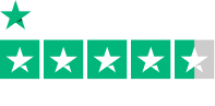 As nossas avaliações no Trustpilot de relance